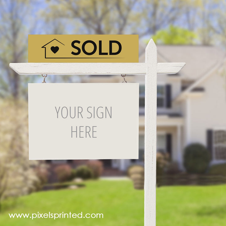 REALTY ONE GROUP sold sign riders PixelsPrinted 