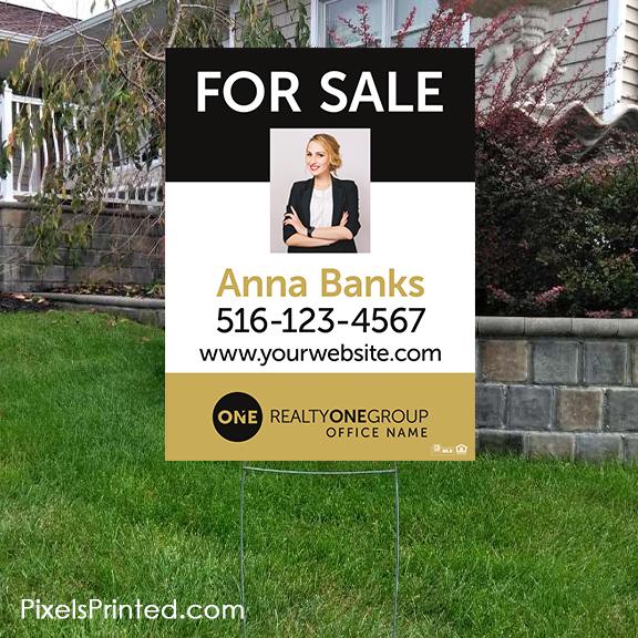 Realty ONE Group yard signs
