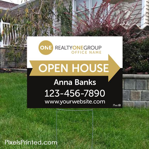 Realty ONE Group yard signs