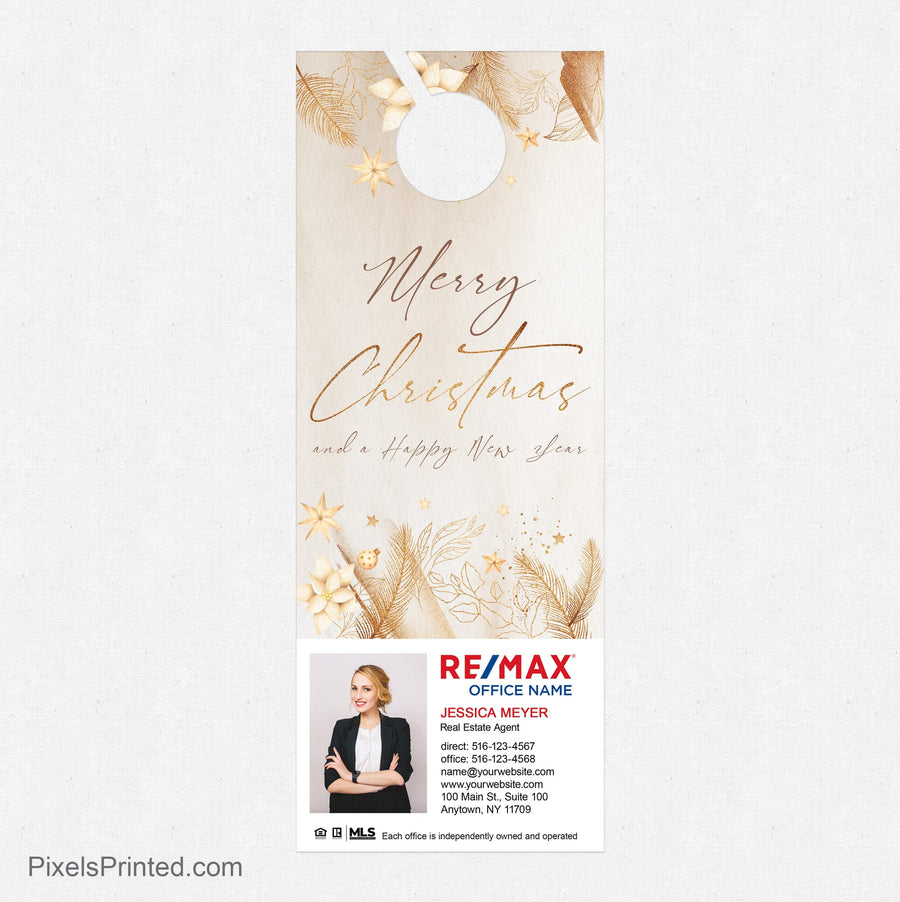 REMAX Christmas door hangers PixelsPrinted 