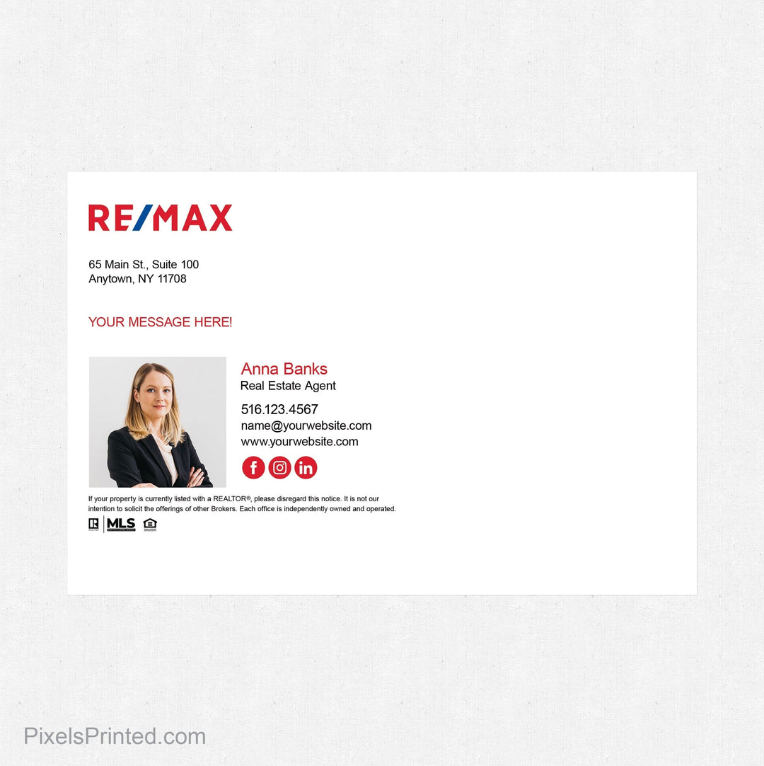 REMAX Independence Day postcards PixelsPrinted 