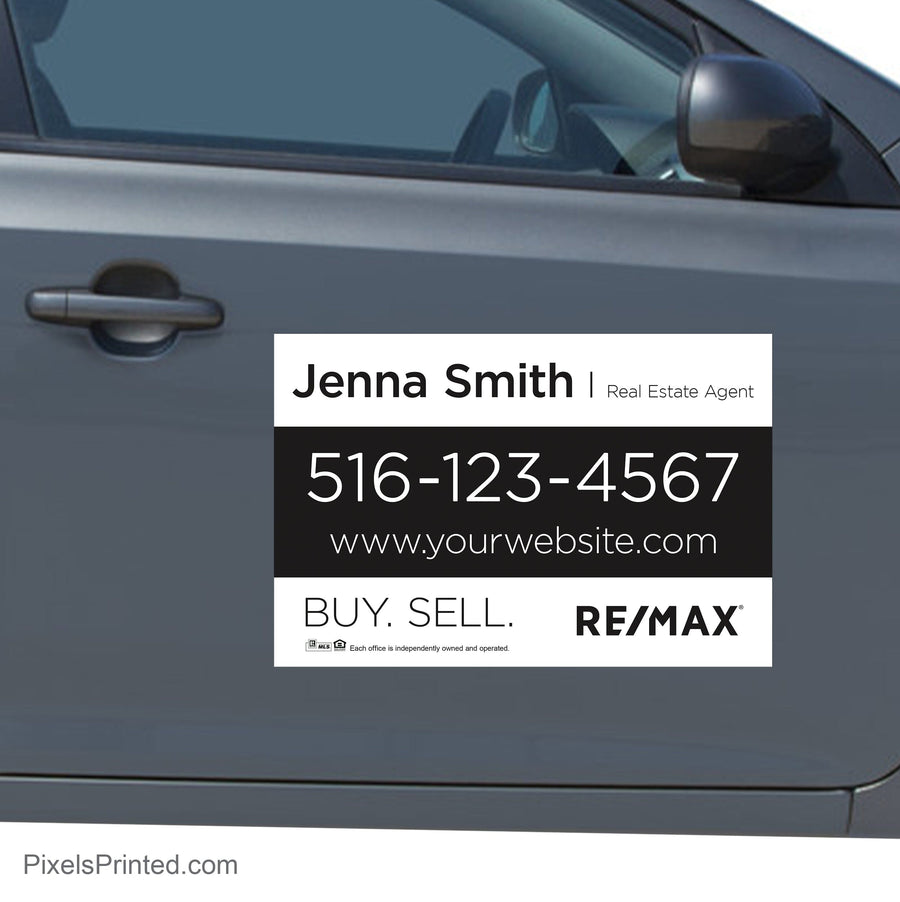 REMAX real estate car decals PixelsPrinted 