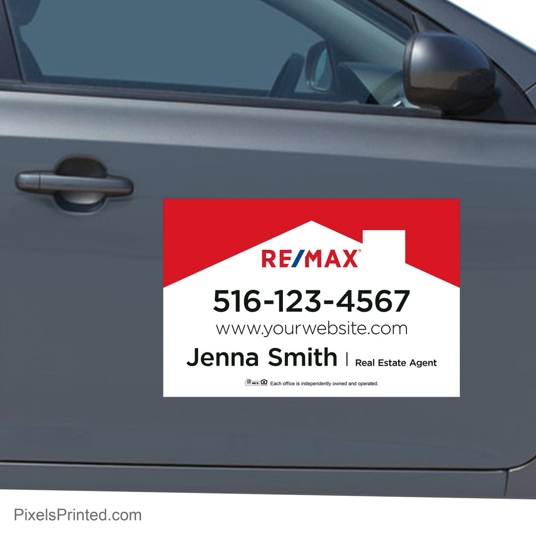 REMAX real estate car decals PixelsPrinted 