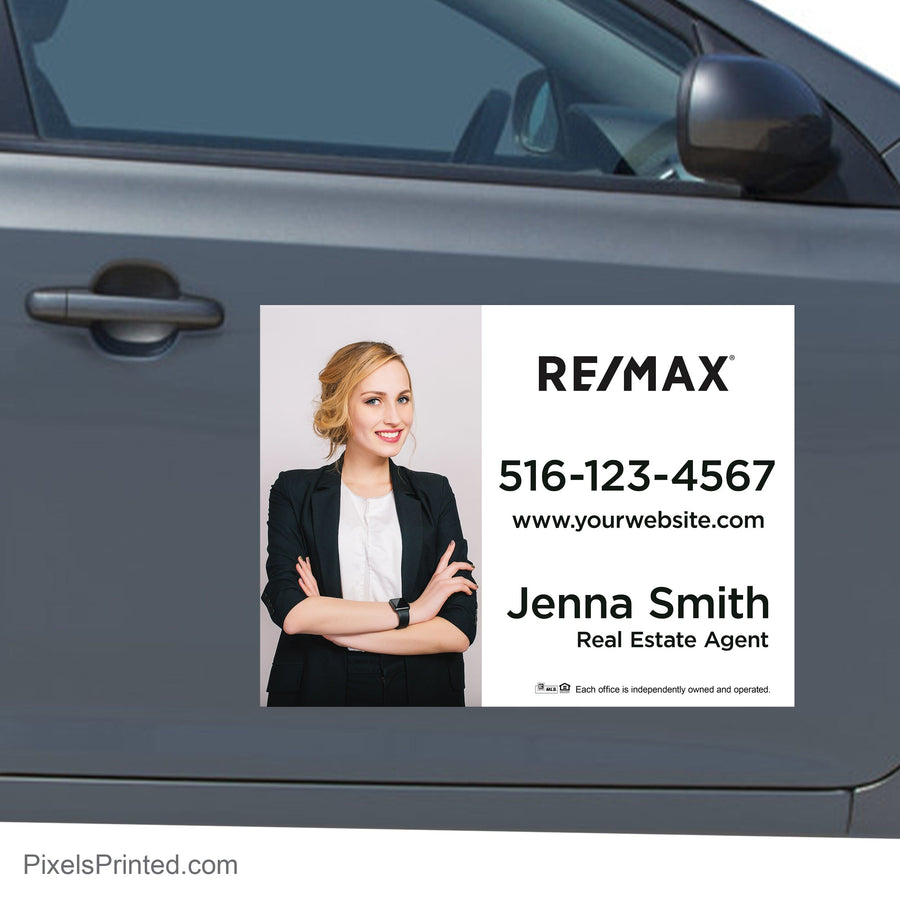 REMAX real estate car decals PixelsPrinted 