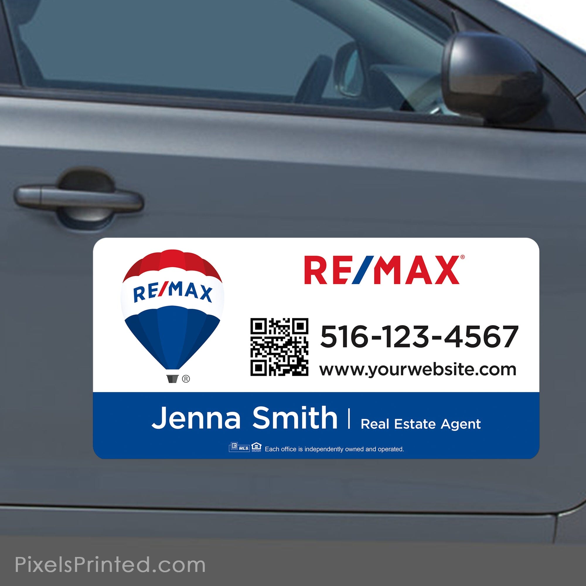 EXP realty car magnets - 11x17 with rounded corners, durable - set 2024 of two magnets - FREE UPS ground shipping