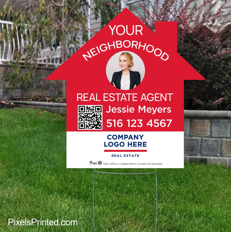 your neighborhood agent yard signs yard signs PixelsPrinted 