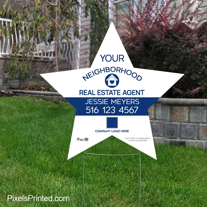 your neighborhood agent yard signs yard signs PixelsPrinted 