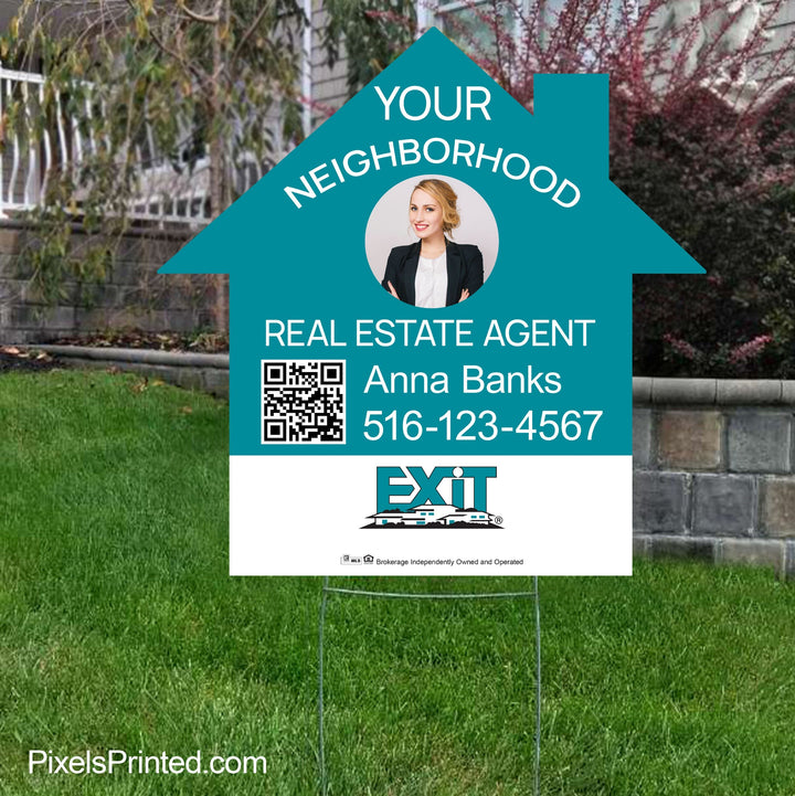 your neighborhood agent yard signs yard signs PixelsPrinted 