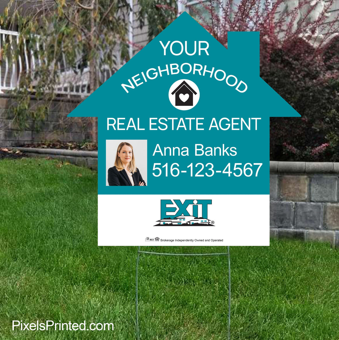 your neighborhood agent yard signs yard signs PixelsPrinted 