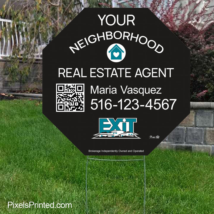 your neighborhood agent yard signs yard signs PixelsPrinted 